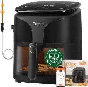 Tastee Ceramic Air Fryer, 8-in-1 Co...