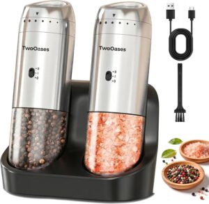 Electric Salt and Pepper Grinder Se...