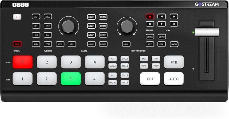 osee GoStream Deck HDMI Pro Live Streaming Multi Camera Video Mixer Switcher