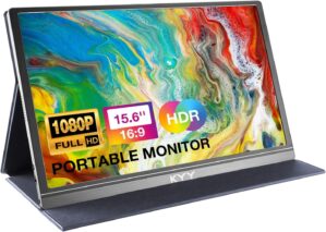 KYY Portable Monitor 15.6″ 10...
