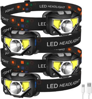 LHKNL Headlamp Flashlight, Lumen Br...