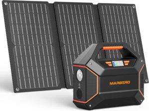 MARBERO 155Wh Solar Generator with ...