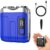 Portable Mini Mens Electric Shaver, 2027 New Travel Shaver, Compact Dual Head Shaver for Home Use, Rechargeable Wet Dry Shaver for Men (Blue)