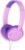 Philips K2019 Lightweight On-Ear Wired Kids Headphones – Built-in Mic, Safe Volume Limited, Foldable & Durable, Pink