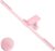 Quntis Pink Monitor Light Bar with Backlight, Desk Light Bar with Remote
