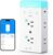 Govee Smart Plug Outlet Extender, 3-Sided Power Strips with RGB Night Light