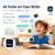 K9 Kids GPS Tracker Watch, AI Voice & Video Call, 1.78″ AMOLED, 4G Smartwatch with SOS, Parental Controls, School Mode, IP68 Waterproof Kids Smartwatch for Teens Ages 3 and Up
