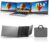 Laptop Screen Extender 15.6″, IPS Plug&Play Portable Monitor for Laptop, FHD 1080P Triple Monitor Extender, Ultra-Slim Travel Extended Screen for Business Work Study
