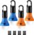 Lepro LED Camping Lantern with 3 Light Modes, Batteries Included, 4 Packs