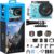 AKASO EK7000 4K30FPS 20MP WiFi Action Camera with EIS Ultra HD 131FT Waterproof Underwater Camera Remote Control 4X Zoom Support External Microphone Blue