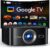 HAPPRUN 1500 ANSI 4K Decoding Outdoor Projector with Official Google TV
