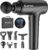 Elefor Massage Gun Deep Tissue,Percussion Back Massager Gun for Athletes Muscle Massage Gun for Pain Relief with 8 Massage Heads & 20 Speeds (Matte Black)