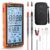 FKM Rechargeable Digital Multimeter Tester Auto-Ranging TRMS 6000 Counts