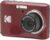 KODAK PIXPRO FZ45 16MP Compact Digital Camera, 4X Optical Zoom, AA, Red