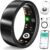 Smart Ring for Women & Men, Sleep and Fitness Tracker (Black, 13)