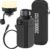 20,000mAh Rugged Power Bank with Fast Charge USB-C PD, IP68 Waterproof Shockproof, Includes 420lm Bright Camping Lantern, Tactical Outdoor Charger for Hiking Camping Survival Emergency（Black）